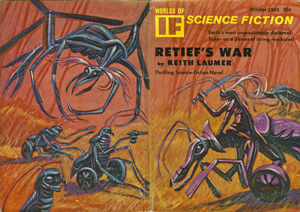 Worlds of IF Science Fiction, October 1965, Cover art by Jack Gaughan