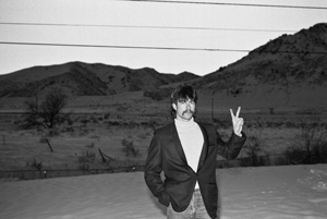 self-portrait at the end of Golden, Colorado, November 1981