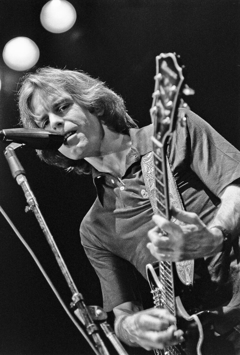 portrait, Bob Weir, McNichols Arena, Denver, Colorado, July ©1981 hopkins/neoscenes.