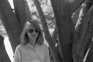 portrait, Julie, Rock Creek Park, Maryland, August 1985