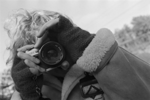 portrait, Deena, near Truro, Massachusetts, November 1985