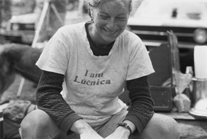 portrait, Bridget, Winfield, Colorado, May 1987