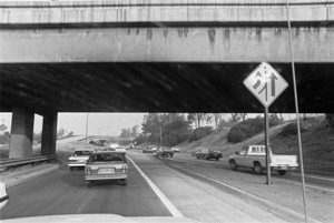 somewhere on an eLAy freeway, California, March 1988