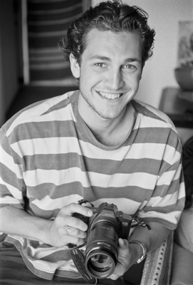 portrait, Giorgio at Lady Campbell's, Rome, Italy, May 1988