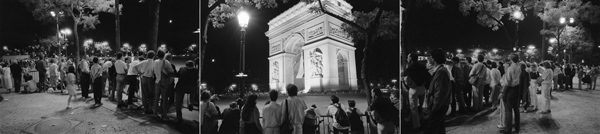 anticiper le bicentenaire, Place Charles de Gaulle, Paris, France, July 1989