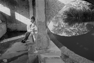 portrait, Claudia, Bevagna, Perugia, Italy, July 1989