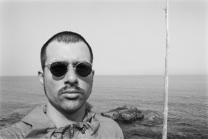 self-portrait, Isleford, Maine, July 1990