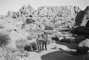 portrait, Edith and Al, Joshua Tree National Park, California, January 1992