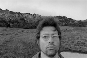 self-portrait, Sólheimajökull, Vestur-Skaftafellssýsla, Iceland, August 1993