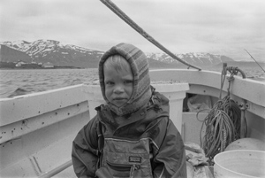 portrait, Loki on the Arnarberg, Eyjafjörður, Iceland, August 1994