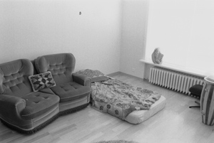 bed, Reykjavík, Iceland, August 1999