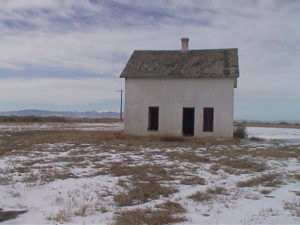 at the Center of the Universe, San Luis Valley, Colorado, January 2002