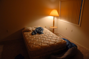 bed, Michele Lane, Prescott, Arizona, September 2006