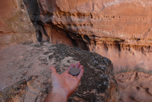 sacrifice from Dritvík, to Sand Canyon, Dinosaur National Park, Colorado, September 2006