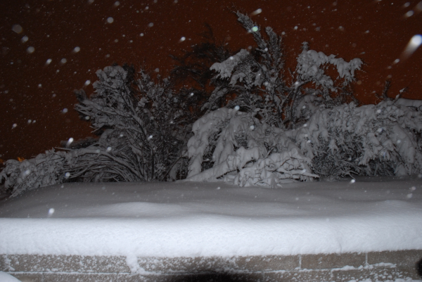 Pacific storm, Prescott, Arizona, February 2009