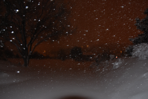 Pacific storm, Prescott, Arizona, February 2009