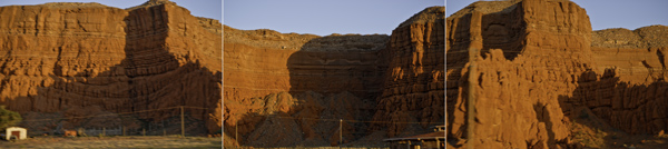 en route, Baby Rocks Mesa, Navajo Nation, Arizona, June 2009