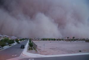 Phoenix sandstorm, July 2011