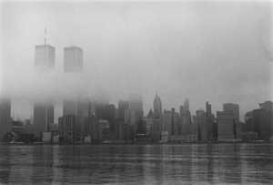 WTC, from Jersey City, October 1986