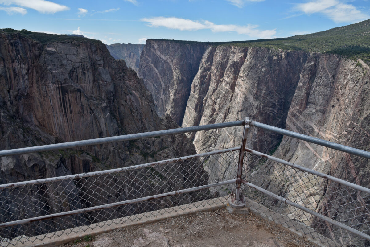 domination of landscape 13:26, Black Canyon of the Gunnison National Park, Colorado, August ©2022 hopkins/neoscenes.